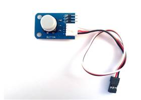 Button module with cable - top